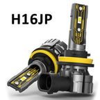 BMTxms 2PCS 12000LM H27 881 H11 H8 HB4 HB3 H10 LED Fog Lights Canbus 880 9006 9005 H16JP LED CSP DRL Car Moto Bulbs White Yellow