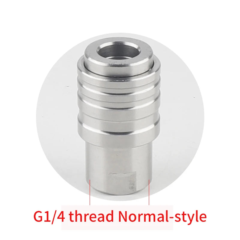 Car Wash Accessories High Pressure Washer 1/4 Self-locking Quick Connection For Car Cleaning Water Gun Snow Foam Lance M14 M22
