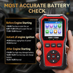 2026 KONNWEI KW330 Car OBD2 Diagnostic Tool Professional Engine Battery Testing Fault Code Erase Real-Time Data Scanner Function