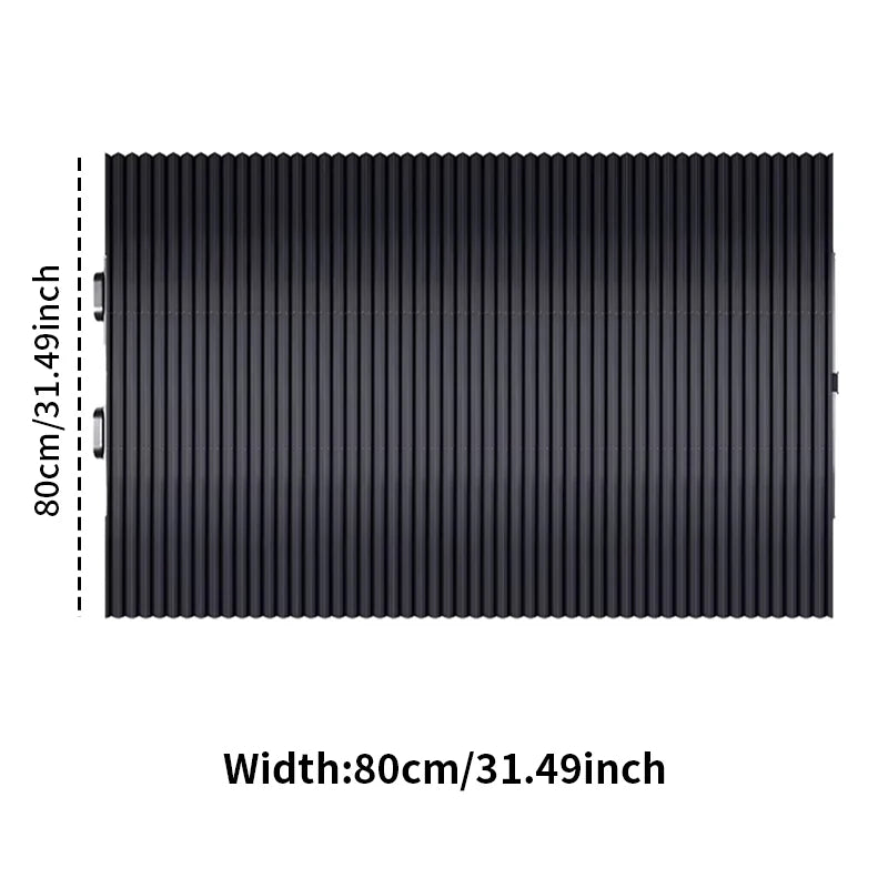 Car Retractable Windshield Sunshade with Suction Cups Folding Front Rear Window Sun Shade Summer UV Blocking Sun Protective