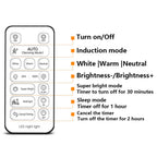 10000mAh Rechargeable LED Ceiling Light Smart Radar Motion Sensor Ceiling Lamp Wireless Remote Control No Wiring 3 CCT