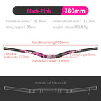 Bicycle Handlebar MTB Handlebar 31.8mm*720/780mm for Road Bike Mountain Handlebar Aluminum Alloy Steering Wheel for Bicycle