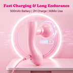 Dual-Head Dual-Motor MINI Massager | Rechargeable Portable Muscle Relaxation Massager & Vibrator for Women