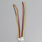 10 pcs 100mm Mini Micro Jst 1.25 2/3/4/5/6 Pin Male Female Plug Connector With Wire 1.25mm 2pin/3pin/4pin/5pin Cable 2p/3p/4p/5p