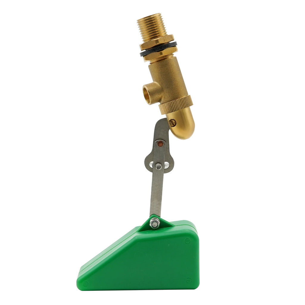 1/2 Inch Brass Valve with Plastic Float Copper Water Float Valve Adjustable Arm Automatic Fill Water Tank Water Level Control