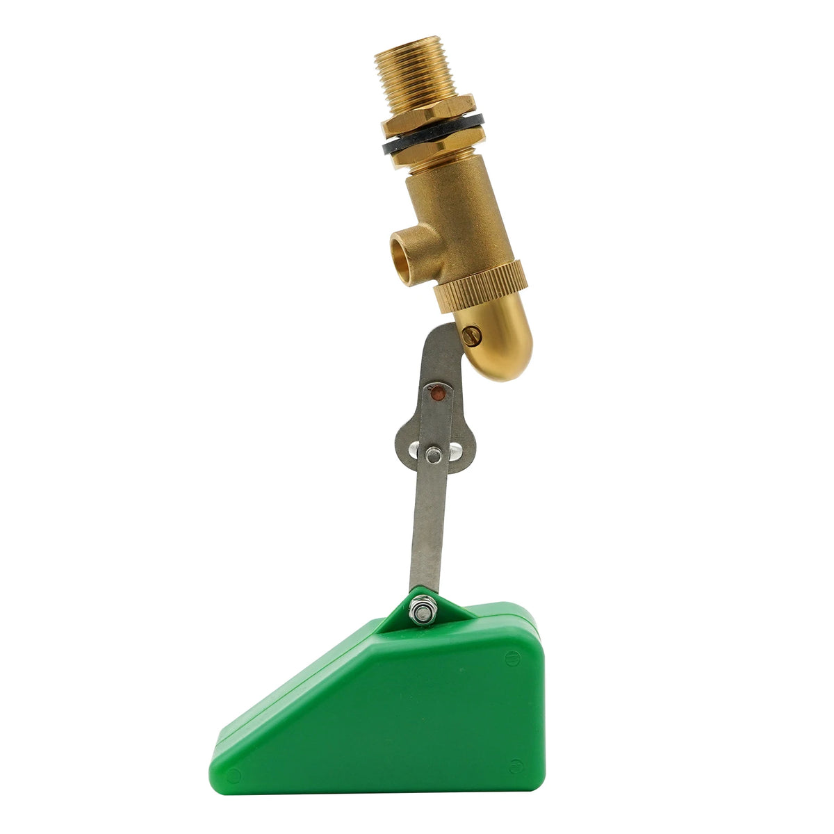 1/2 Inch Brass Valve with Plastic Float Copper Water Float Valve Adjustable Arm Automatic Fill Water Tank Water Level Control