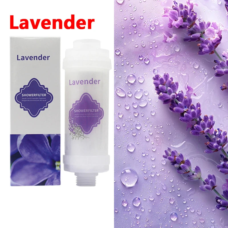 Filter For Shower Scented Shower Head Water Softener Improve Hair Skin Removal Shower Purifier Bathroom Accessories