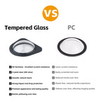 Original Fit Front Camera Protector Shield for Tesla Model Y L 6 Seater 2026 Model Y 2025+ HW4 9H Tempered Glass Rainproof Cover