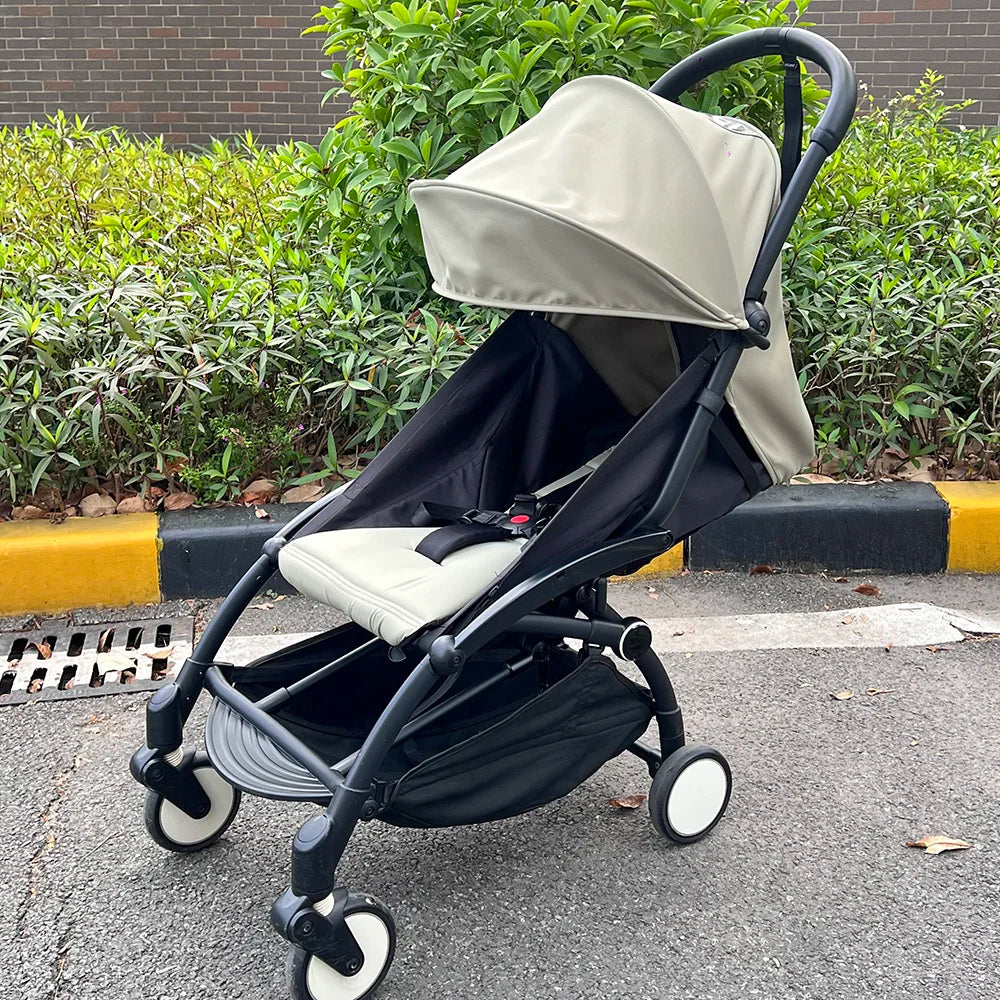 New Update 175° Canopy Cover Kit Seat Cushion Sunshade With Mesh Stroller Accessories For Yoya/ YOYO Pram Replace Seat Mattress