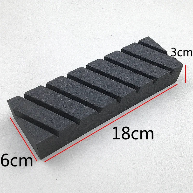 Premium White Corundum Flattening Stone 180x60mm - Horizontal Stripes Whetstone Repair Tool for Knife Sharpening & Maintenance