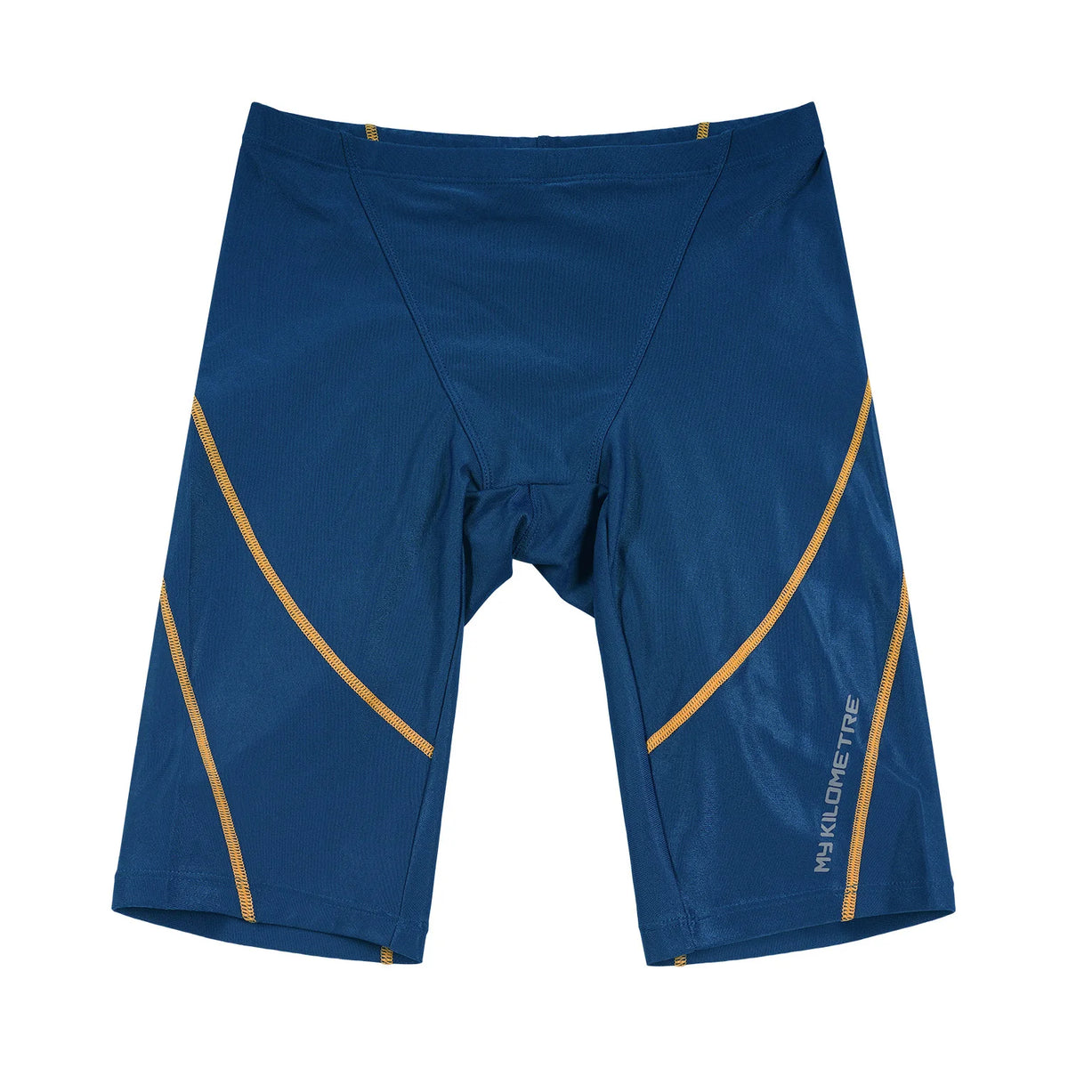 MY KILOMETRE Mens Swim Jammer Swimwear PBT Durable Athletic Training Endurance Swimsuits Swimming Shorts Trunks Man Swim Jammers