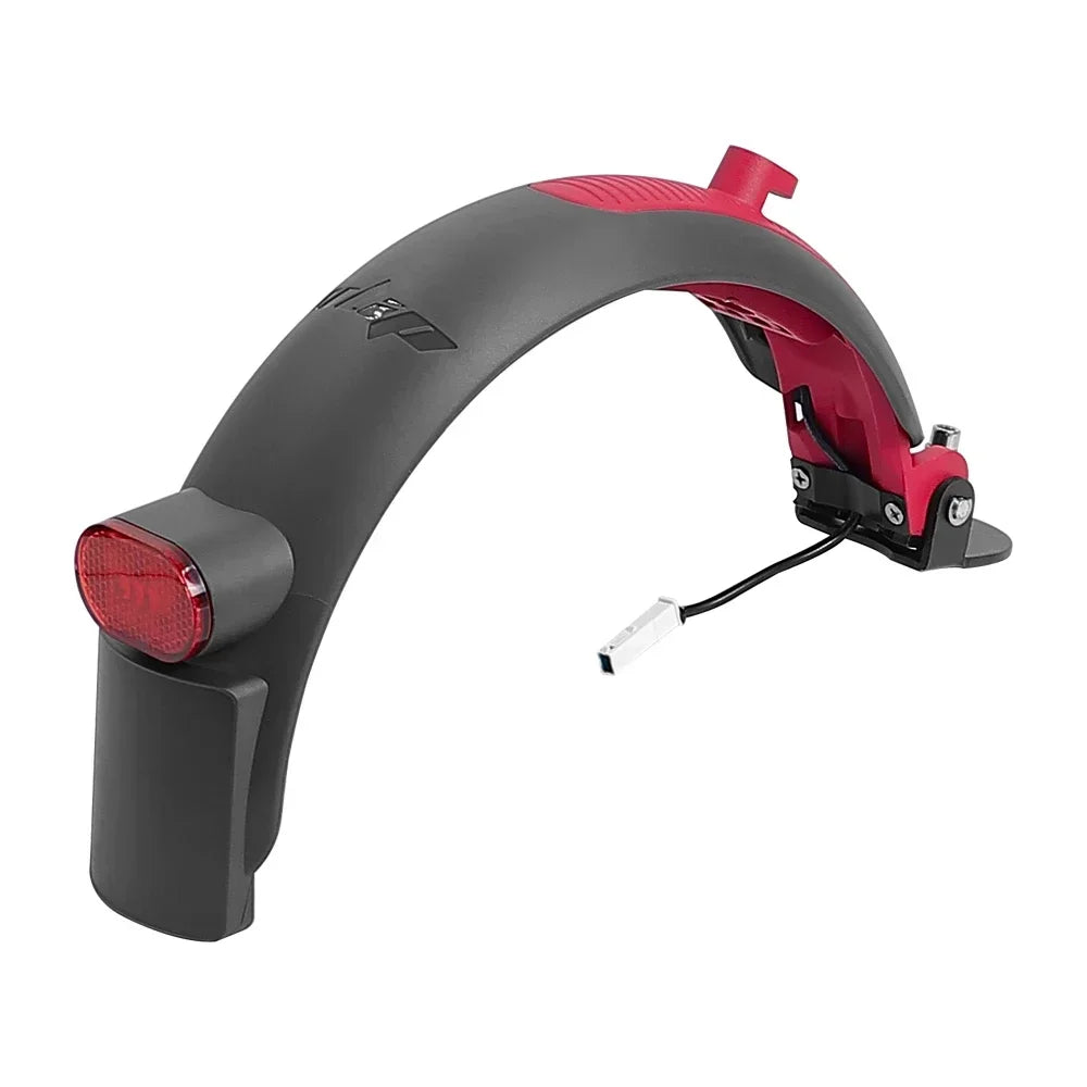 Aluminum Rear Fender Mudguard for Xiaomi M365/Pro/Pro2/1S/Mi 3 Electric Scooter, Red/Black