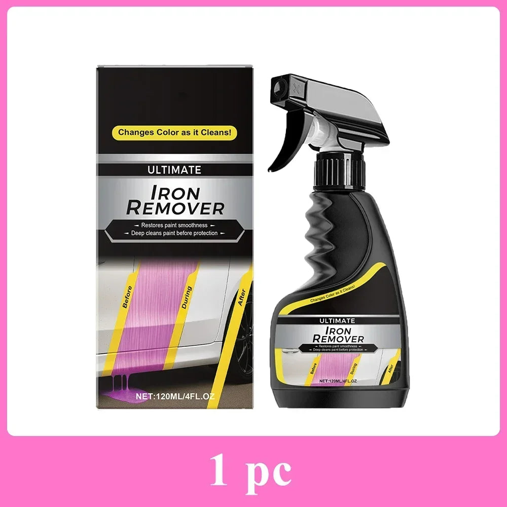 Car Rust Remover Quick Remover  Exhaust Pipe Rust Removal Spray Cleaning Metal Iron Powder Old Cars To New