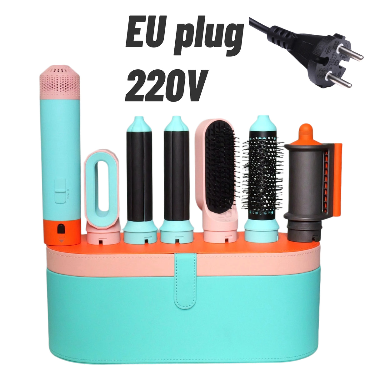 6 In 1 Hair Styler New Smooth Hair Dryer For Hair 6 in 1 hair styler With Curling Barrel Hot Air Brush Styling Tool MultiStyler