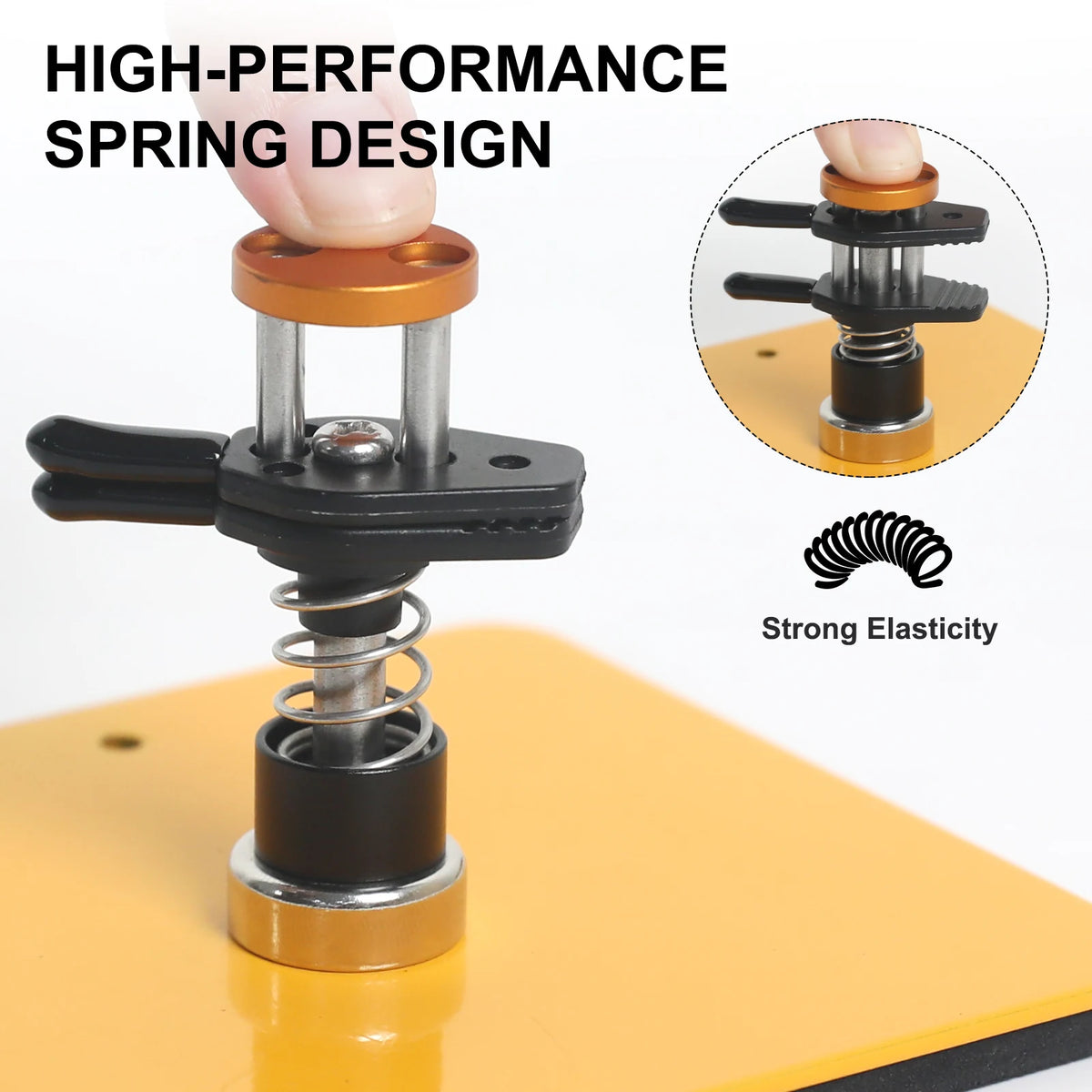 NEWACALOX Magnetic Helping Hand Soldering Third Hand Tool with Alligator Clips Flexible Metal Arms Electronic Repair Tool