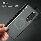 Magnetic for MagSafe Case for Samsung Galaxy Z Fold 7 W26 Aramid Carbon Fiber Cover Ultra-Thin Lightweight Armor for W26 Cover