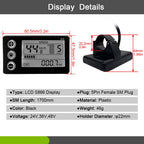 JN 36V/48V 15A 17A 22A 25A 30A 35A Ebike Controller Kit with Display Ebrake Throttle PAS Light Group for JN Electric Bike Parts