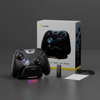 EasySMX X05 Pro Wireless Gaming Controller with Hall Joysticks, 1000Hz Polling Gamepad for PC Nintendo Switch Android and iOS