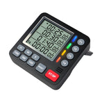 4 Channels Digital Timer Timing Kitchen Timer Learning/Catering Use LCD Display Mute Flashing Timer with Magnetic Back Stand