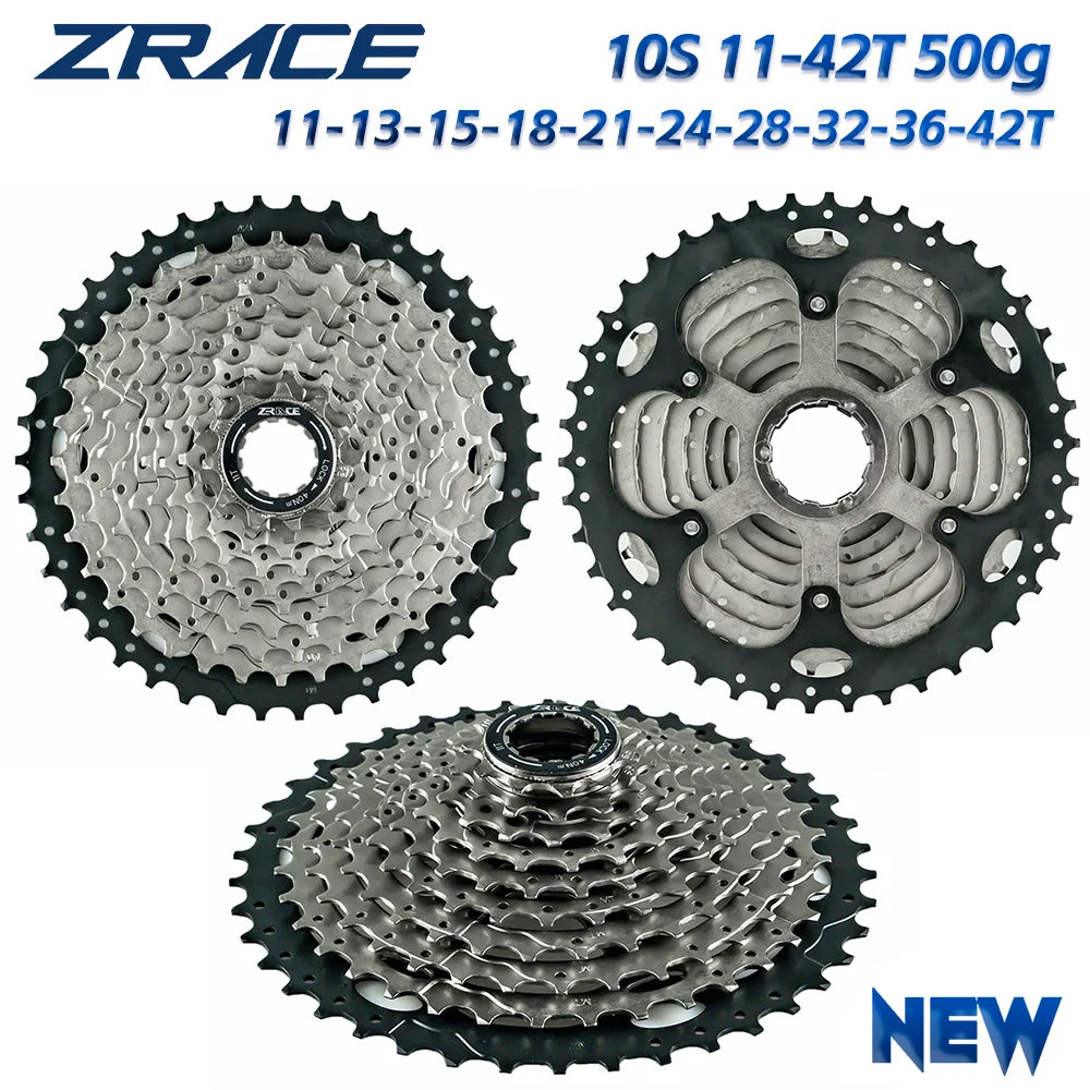 ZRACE Bicycle Cassette 8 9 10 11 12 Speed MTB bike freewheel 11-42T / 11-46T / 11-50T/11-52T for ALIVIO / DEORE / SLX / XT