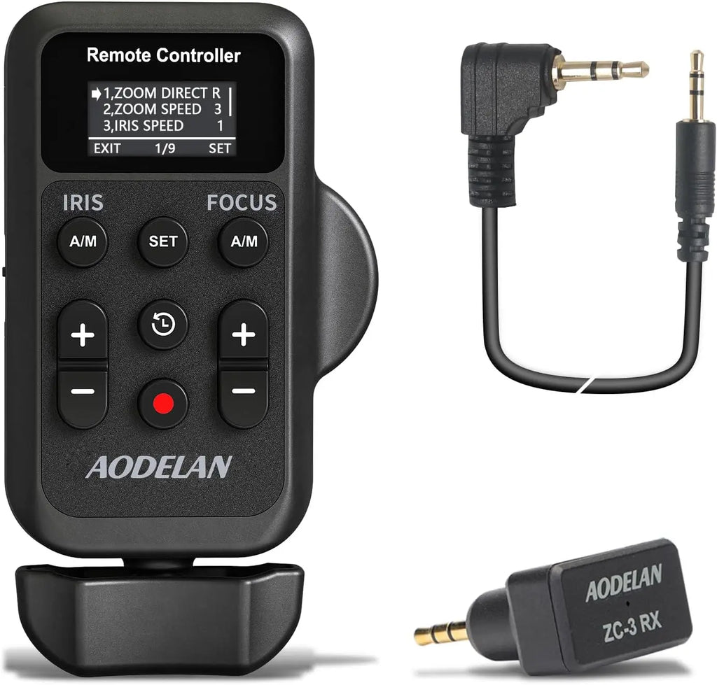Updated Wireless Camcorder Remote Control Zoom Controller For Canon Sony Lens Zoom Focus IRIS Recording Video Camera Controllor