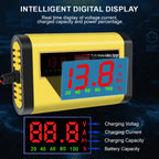 2A 12V Automotive Battery Chargers 3 Stages Intelligent Pulse Repair Car Battery Maintance Storage Cell Charging Device Digital