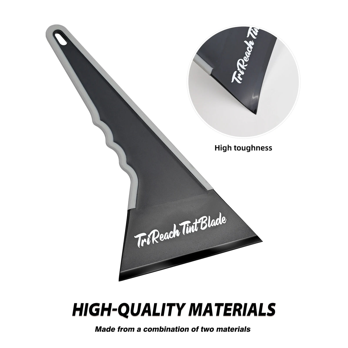 FOSHIO Triangle Contour Squeegee Set 3pcs for Car Vinyl Wrap Window Tint Film