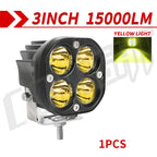 CO LIGHT 3inch Led Work Spotlights 24V 12V Headlights for Motorcycles Flood Led Bar Fog Light DRL for Car Truck 4x4 Off Road ATV