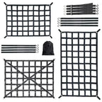 Heavy Duty Roof Rack Cargo Net PVC Webbing Truck Pickup SUV Van Cargo Safetyweb Control Net For Car Roof Car modification parts