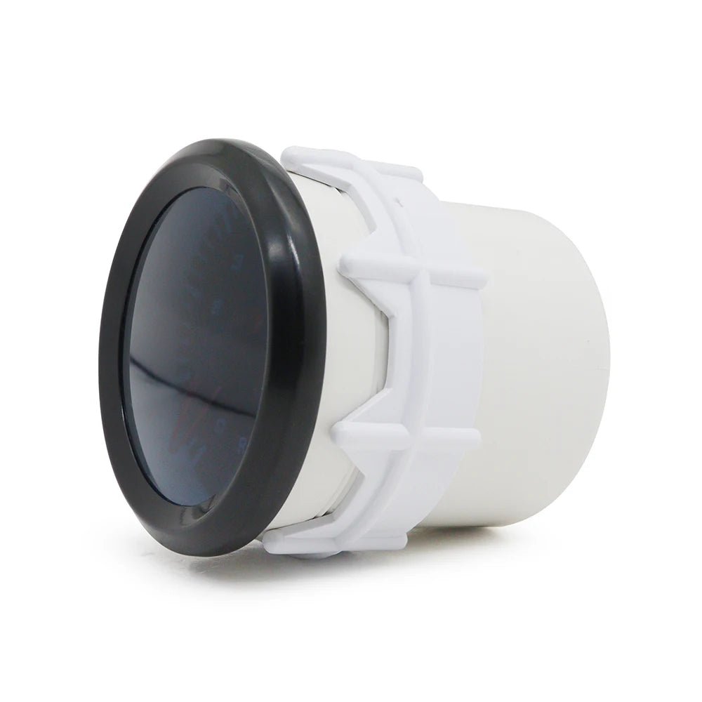2“52mm Smoke Lens Auto Tachometer White LED 0-8000 RPM Meter Car Gauge 1-8 Cylinders