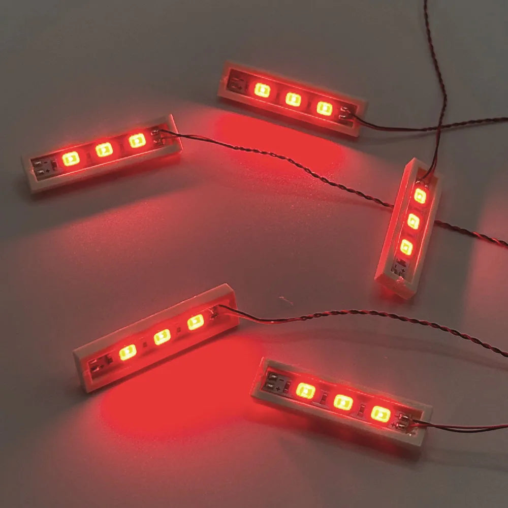 LYBMTWF 20pcs 1×4 LED DIY Lighting kit, LED Light Brick, Compatible with Lego Building Block 3710