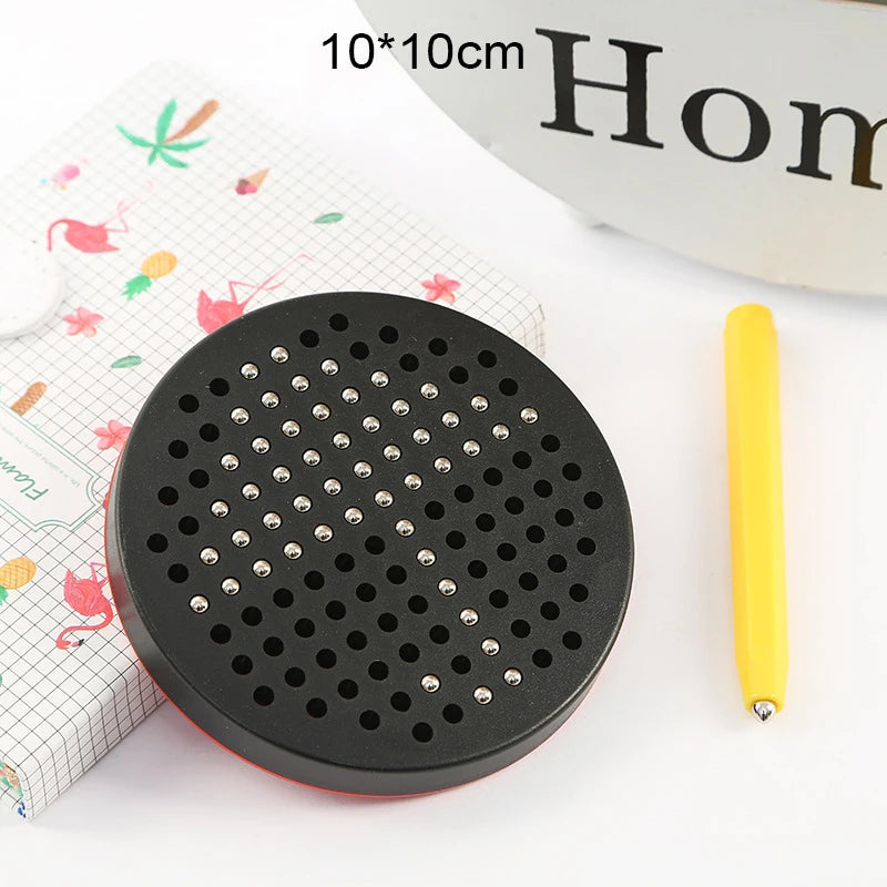 Magnetic Drawing Board with Stylus, Montessori Travel Activity Toy for Kids