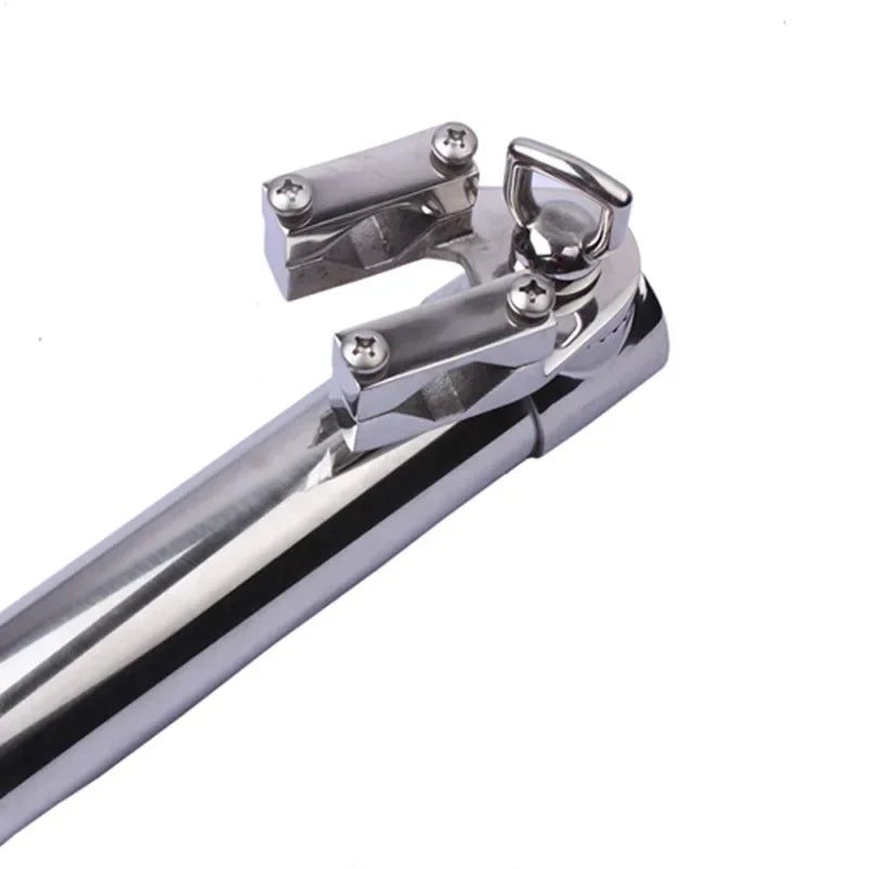 Boat Fishing Rod Holder, 316 Stainless Steel, Clamp-on, Marine Yacht Rod Pod, Fishing Tool, High Quality, 1"