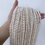 Natural Freshwater Pearl Beads for Jewelry Making, AA Grade, 4-8mm, Round/Rice/Bread/Irregular