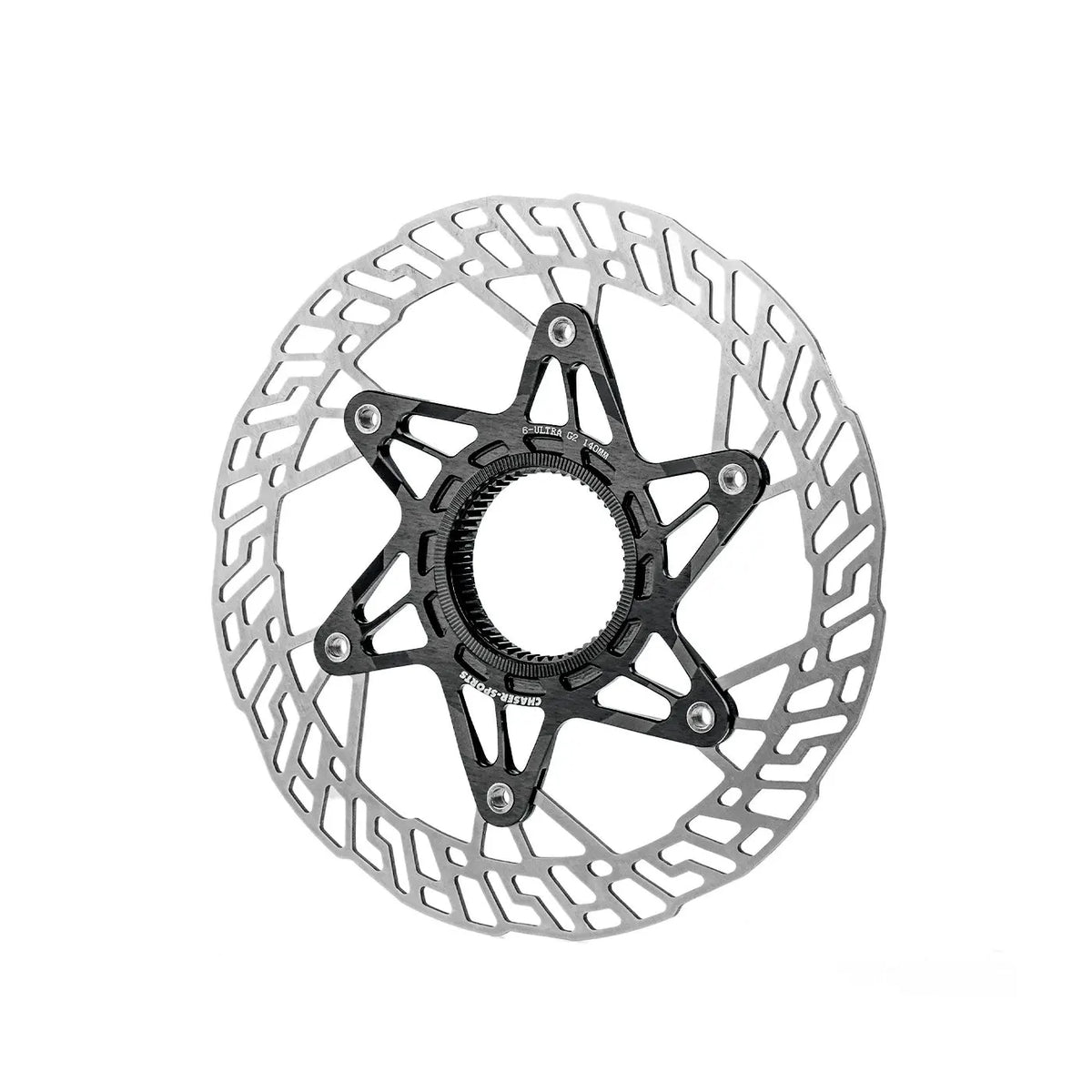Chaser New 6-ULTRA G2 Ultralight Center Lock Disc Brake Discs Road Bike Gravel Disc Brake Disc 160/140mm Without Locking Cover