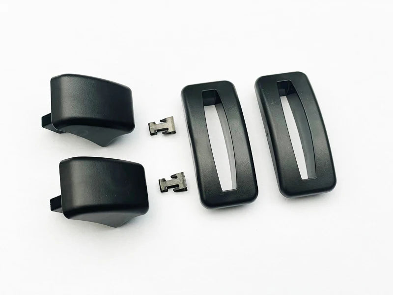 Seat lever surround trim & handle knob set, fits VW Golf Mk1 Mk2 Mk3 Cabriolet Jetta Mk2 (2 sets)