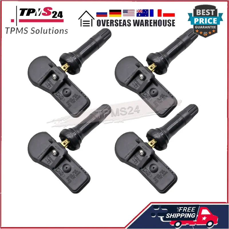 4PCS 52933C1100 52933-C1100 For Hyundai Creta IX25 Tucson I40 IX35 Sonata 2014-2018 Tucso Tire Pressure Monitor Sensor TPMS