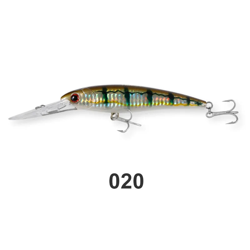Noeby Trolling Minnow Fishing Lure 12cm 32g Floating 14cm 52g 16cm 73g Sinking Wobbler Artificial Bait Saltwater Fishing Lure