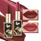 CATKIN Matte Lipstick 2PCS Set Long Lasting for 24H，Lightweight Soft and Ultra Hydrating Lipsticks Infused with Vitamin E