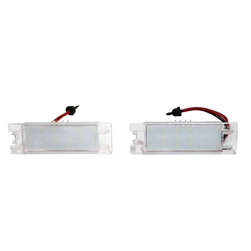 2Pcs Canbus Car LED Number License Plate Light for Opel Vectra C Astra H Zafira B Insignia Corsa C Meriva A Tigra B Lamp