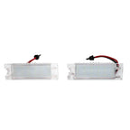 2Pcs Canbus Car LED Number License Plate Light for Opel Vectra C Astra H Zafira B Insignia Corsa C Meriva A Tigra B Lamp