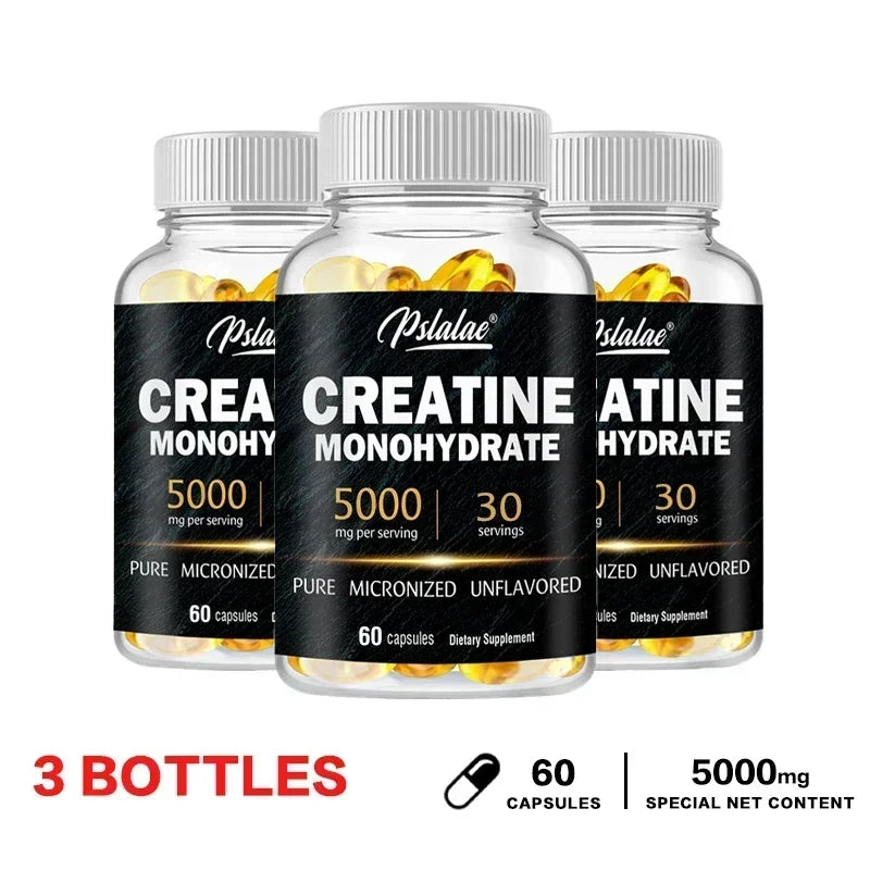 Creatine Monohydrate - Improves Performance, Muscle Growth and Recovery
