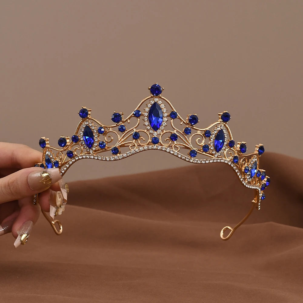 Princess Crystal Crown for Women Headbands Hair Accessories Bridal Wedding  Party Prom Jewelry Hair Accessories Decoration