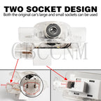 LED Car Ghost Shadow Welcome Door Light Bulbs Accessories For LEXUS RX300 RX330 RX350 RX400h RX450h ES250 ES300 ES300h ES330