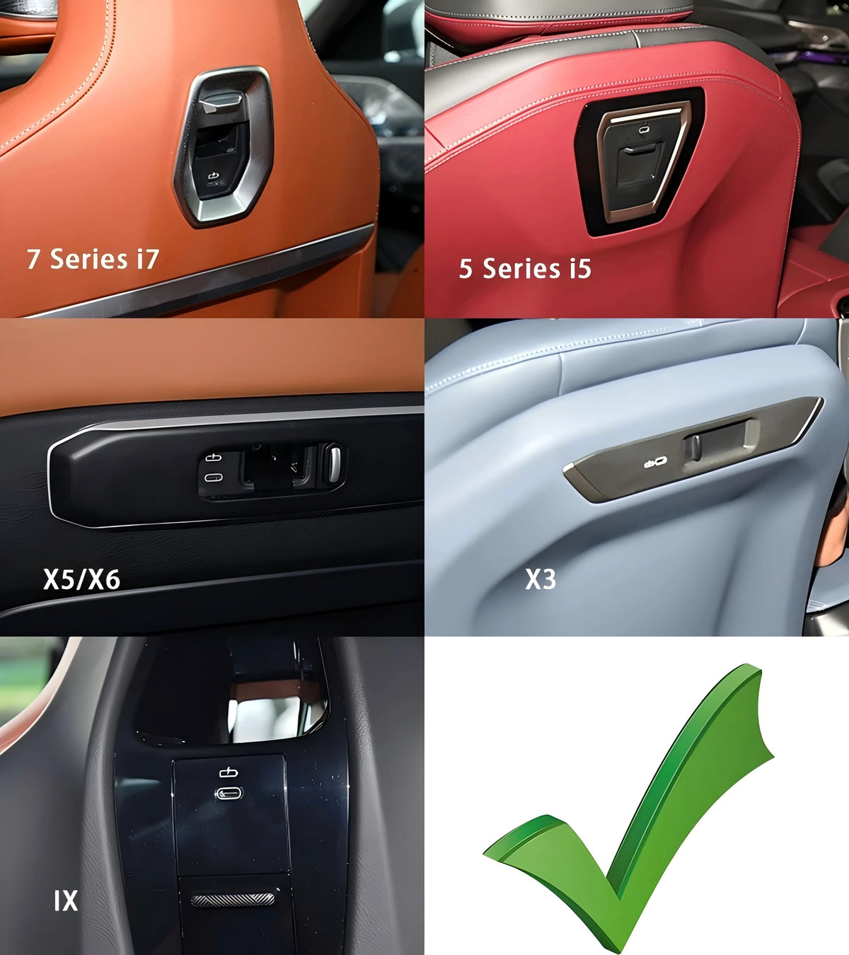For BMW IX 2022 2023 2024 2025 2026 I20 X3 G45 I5 I7 Car Dedicated Clothing Rack Foldable Clothes Holder Accessories