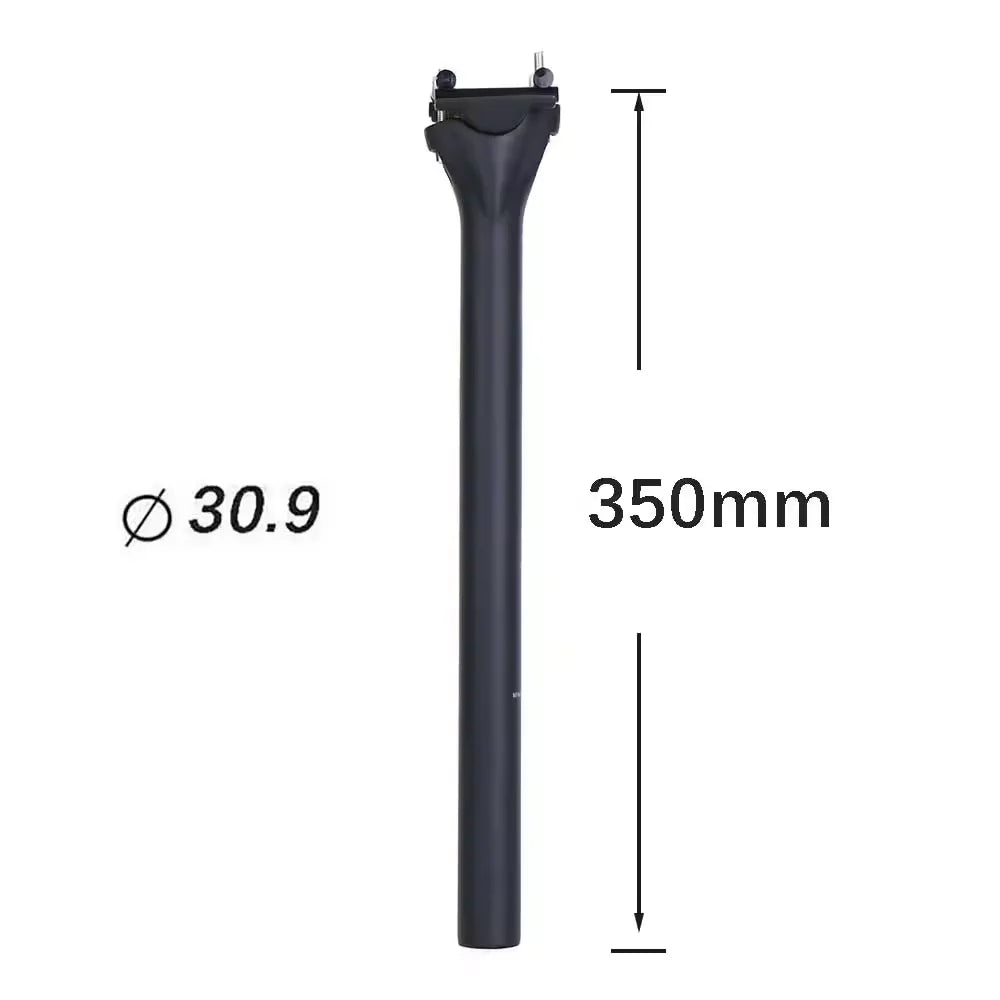 ELITAONE Carbon Bicycle Seat Post 135g Lightweight 27.2/30.9/31.6mm Unidirectional Matte Road And MTB Bike Seatpost 63C