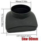 42/60/75/90mm Air Outlet Vent Cover For 2KW 5KW Air Diesel Parking Heater Parts For Webasto Eberspacher Car Truck Bus Caravan