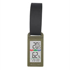 Multifunction Thermometer Hygrometer Automatic Electronic Temperature Humidity Monitor Clock LCD Screen Weather Station for Home