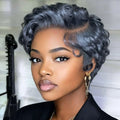GREY / 6inches / 180% / 13x4