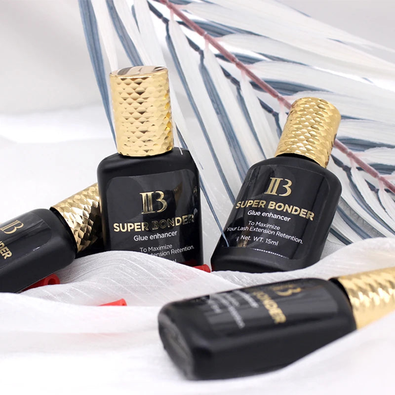 10 Bottles IBeauty Super Bonder 15ml To Maximize Your Eyelashes Retention Extensions Lava Lash Glue Korea IB Adhesive Enhancer
